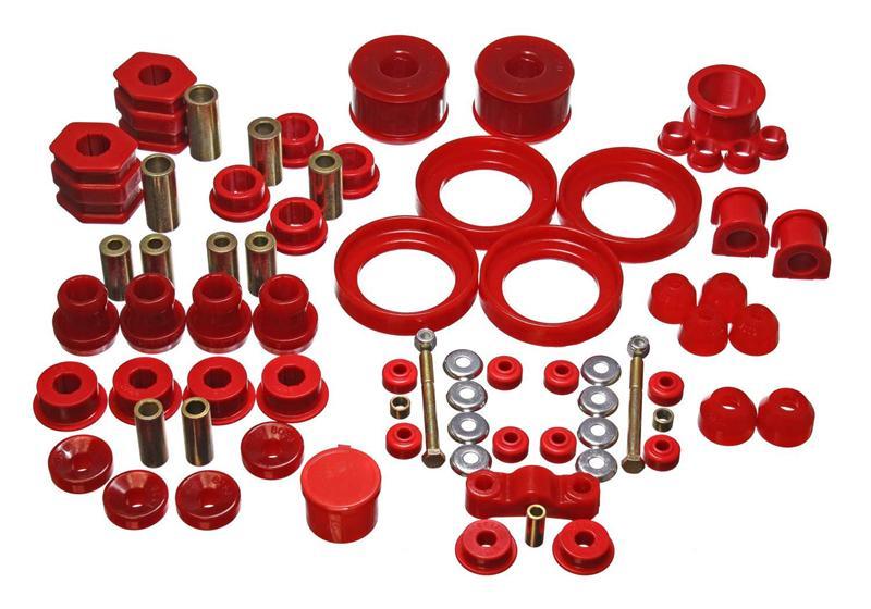 Energy Suspension 84-01 Jeep Cherokee/Wagoneer/Comanche Black Hyper-Flex Master Bushing Set