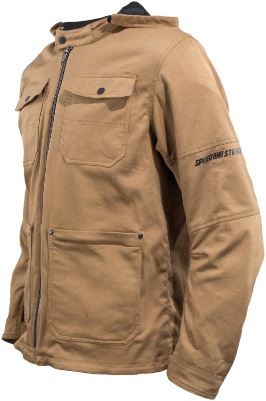 Speed and Strength Dogs Of War 2.0 Textile Jacket Sand - 3XL