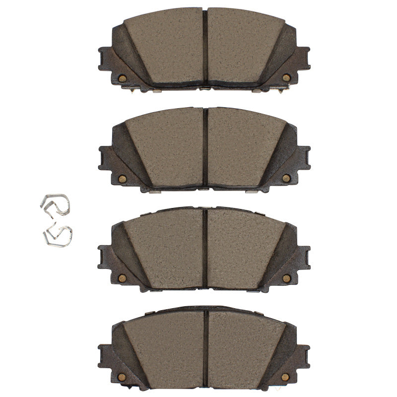 DFC 06-18 Toyota Yaris (USA/Canada) Front 5000 Advanced Ceramic Brake Pads and Hardware Kit