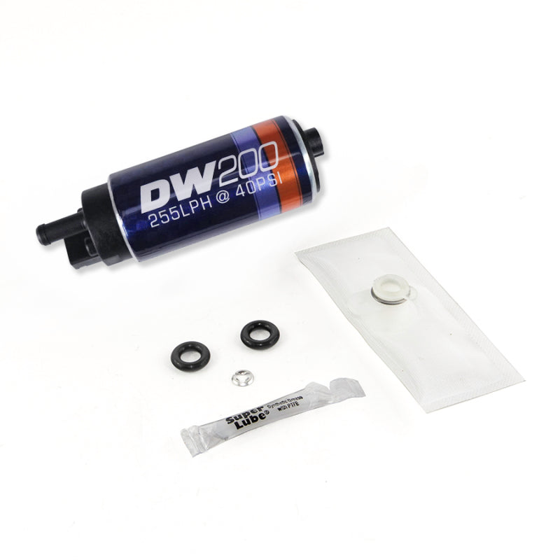 DeatschWerks 255 LPH In-Tank Fuel Pump w/ 06-11 Honda Civic (Exc Si) Set Up Kit