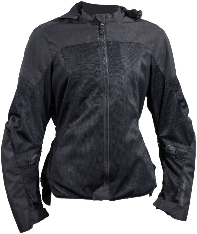 Speed and Strength Starstruck Mesh Jacket Black Womens - XS