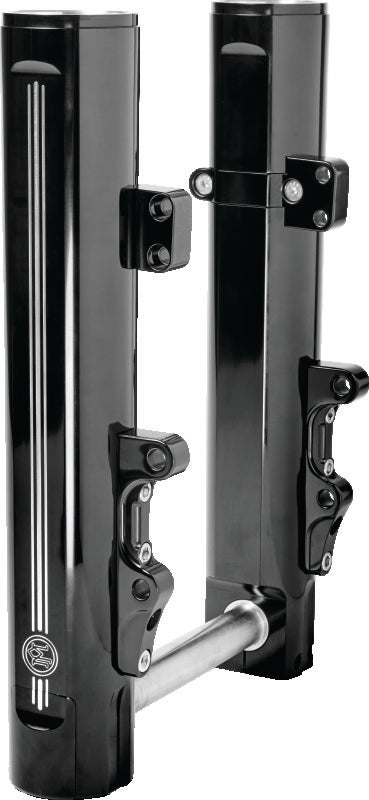 Performance Machine Dyna and M8 Softail Lower Leg Assembly 49mm - Contrast Cut