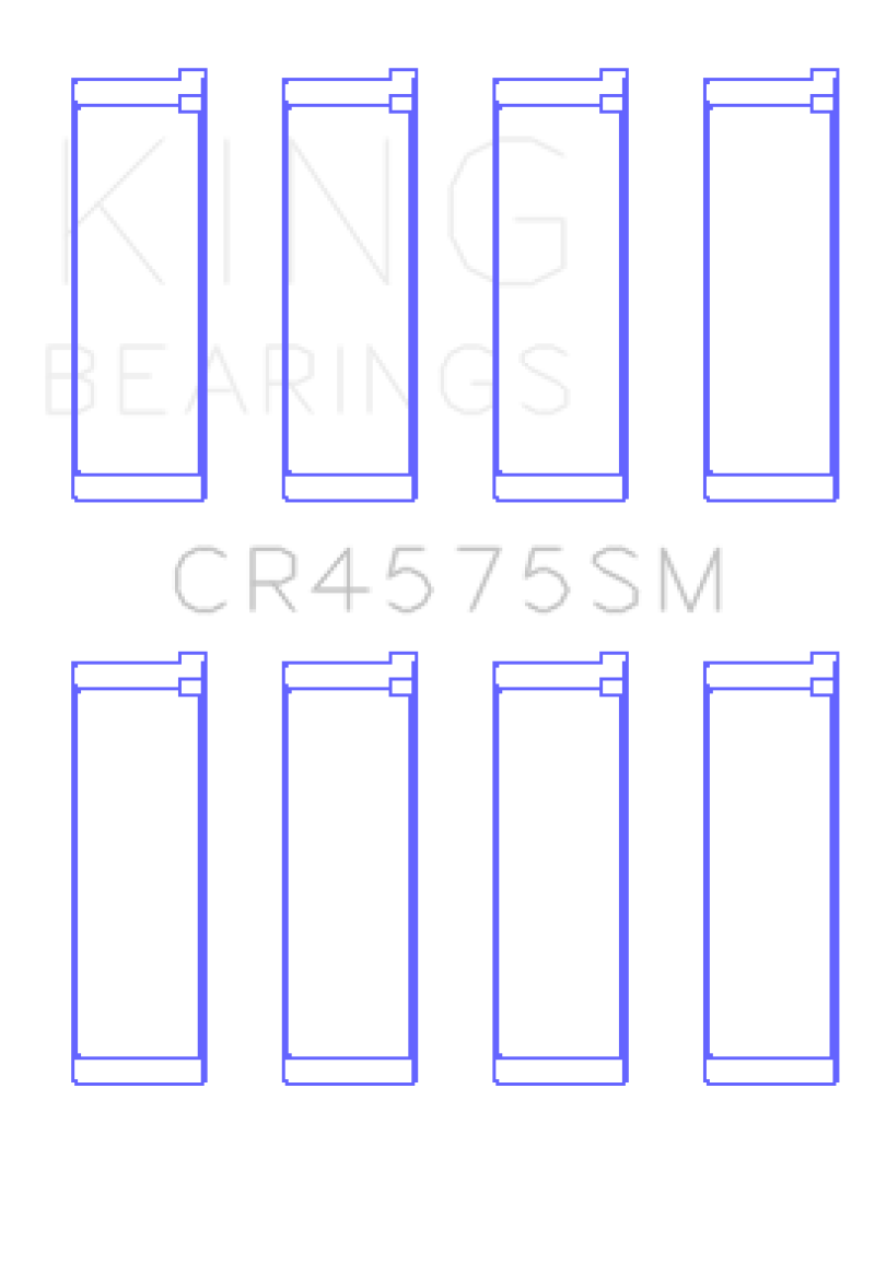 King Engine Bearings Hyundai i30 G4FC Connecting Rod Bearing Set - Size +.25mm