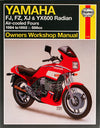 1984-1990 YAMAHA FJ. FZ. XJ & YX600 Radian Haynes Manual