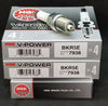12 Plugs of NGK V-Power Spark Plugs BKR5E/7938