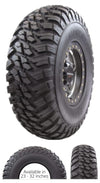 27x9R14 GBC Kanati Mongrel UTV/ATV Radial (10-ply) (1 Tire) 27-9-14 AM142709MG