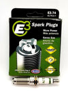 E3.74 E3 Premium Automotive Spark Plugs - 4 SPARK PLUGS - Warranty 5 years or 100,000 miles