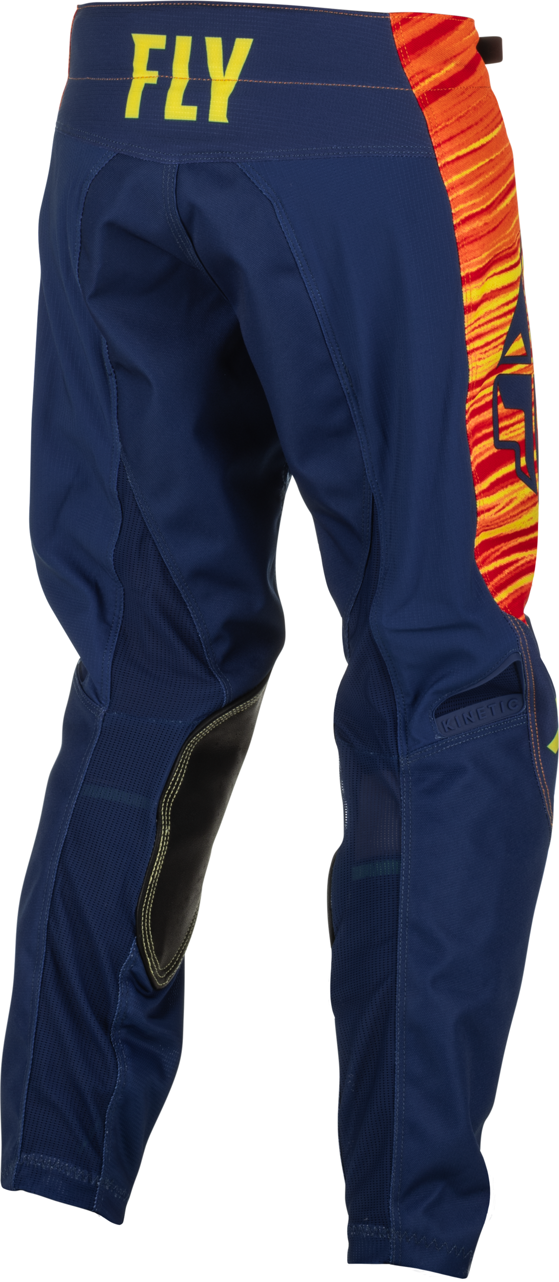 Youth Kinetic Wave Pants Navy/Yellow/Red Sz 20