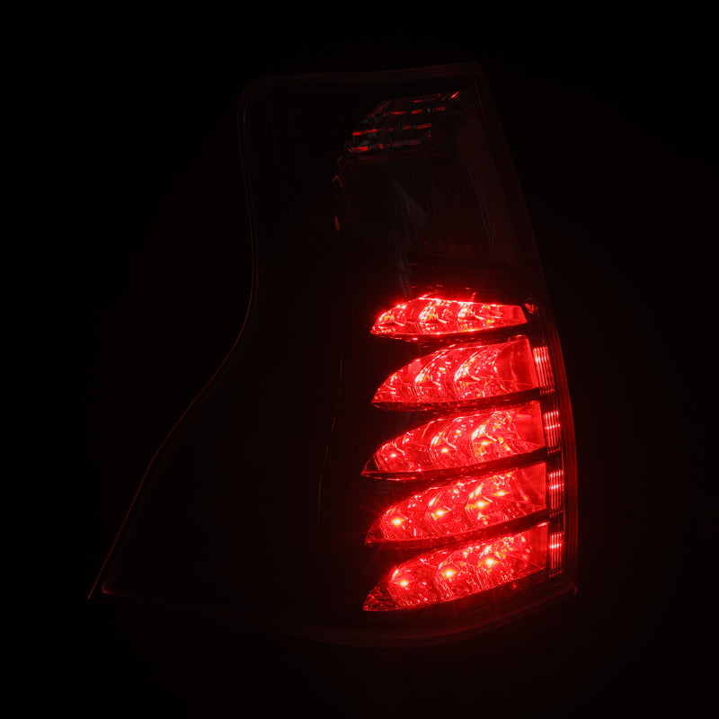AlphaRex 14-21 Lexus GX470 PRO-Series LED Tail Lights - Alpha Black