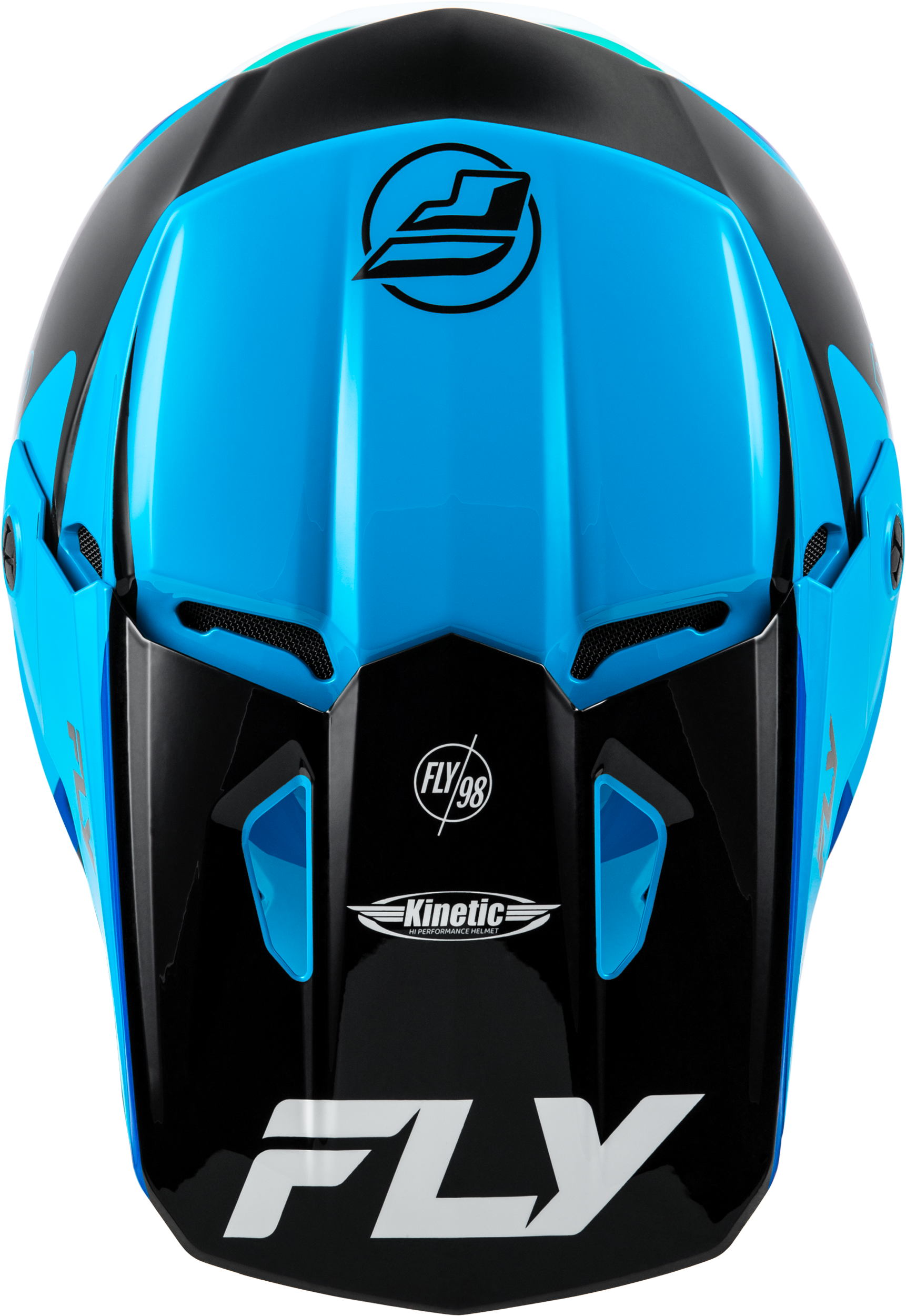 Kinetic Rally Helmet Blue/Black/White 2x
