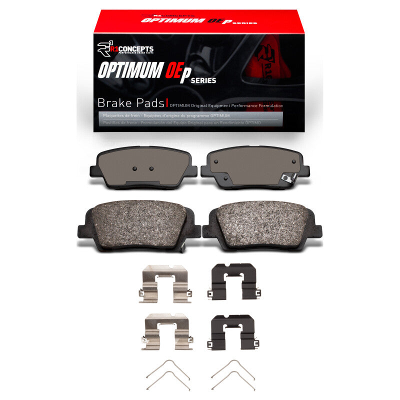 R1 2007-2022 Genesis G70 Rear R1 Optimum OE Pads &amp; Hardware Kit