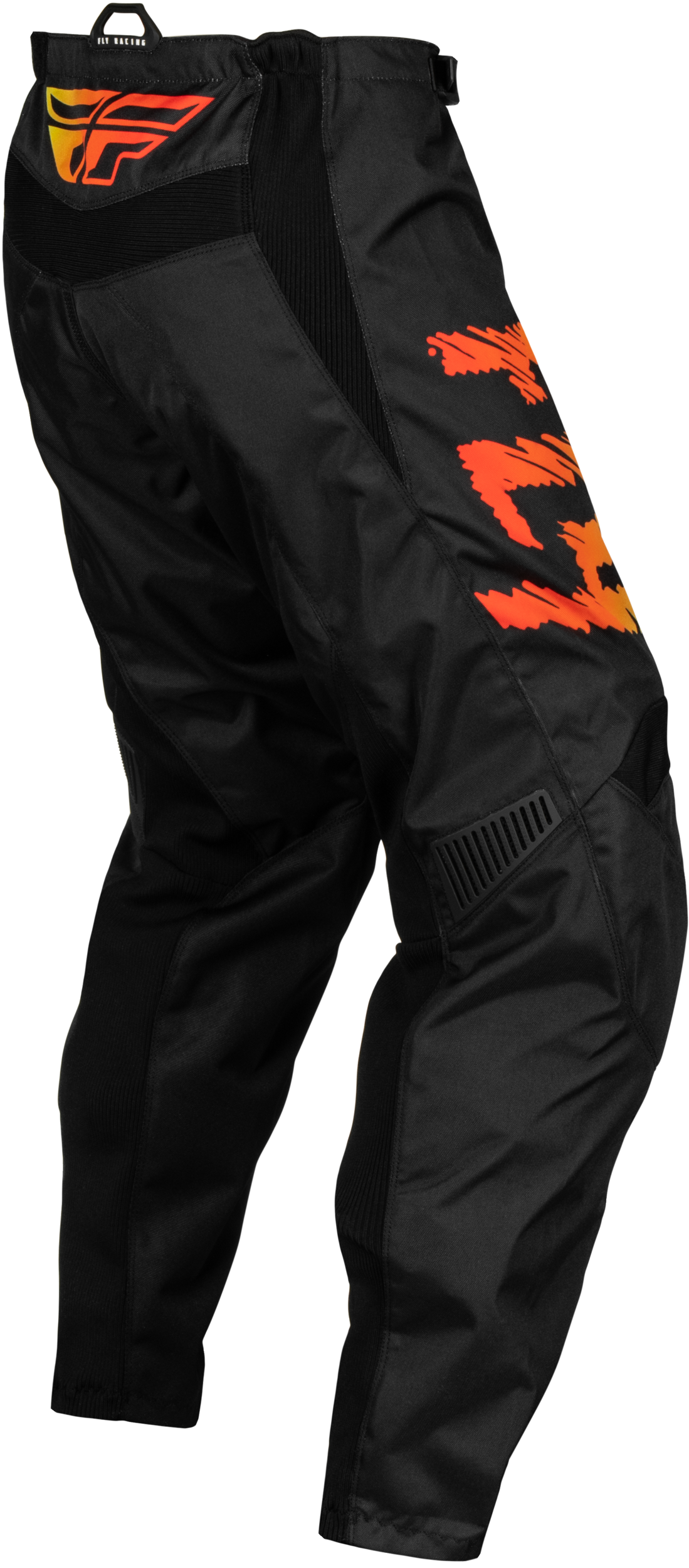 Youth F 16 Pants Black/Yellow/Orange Sz 24