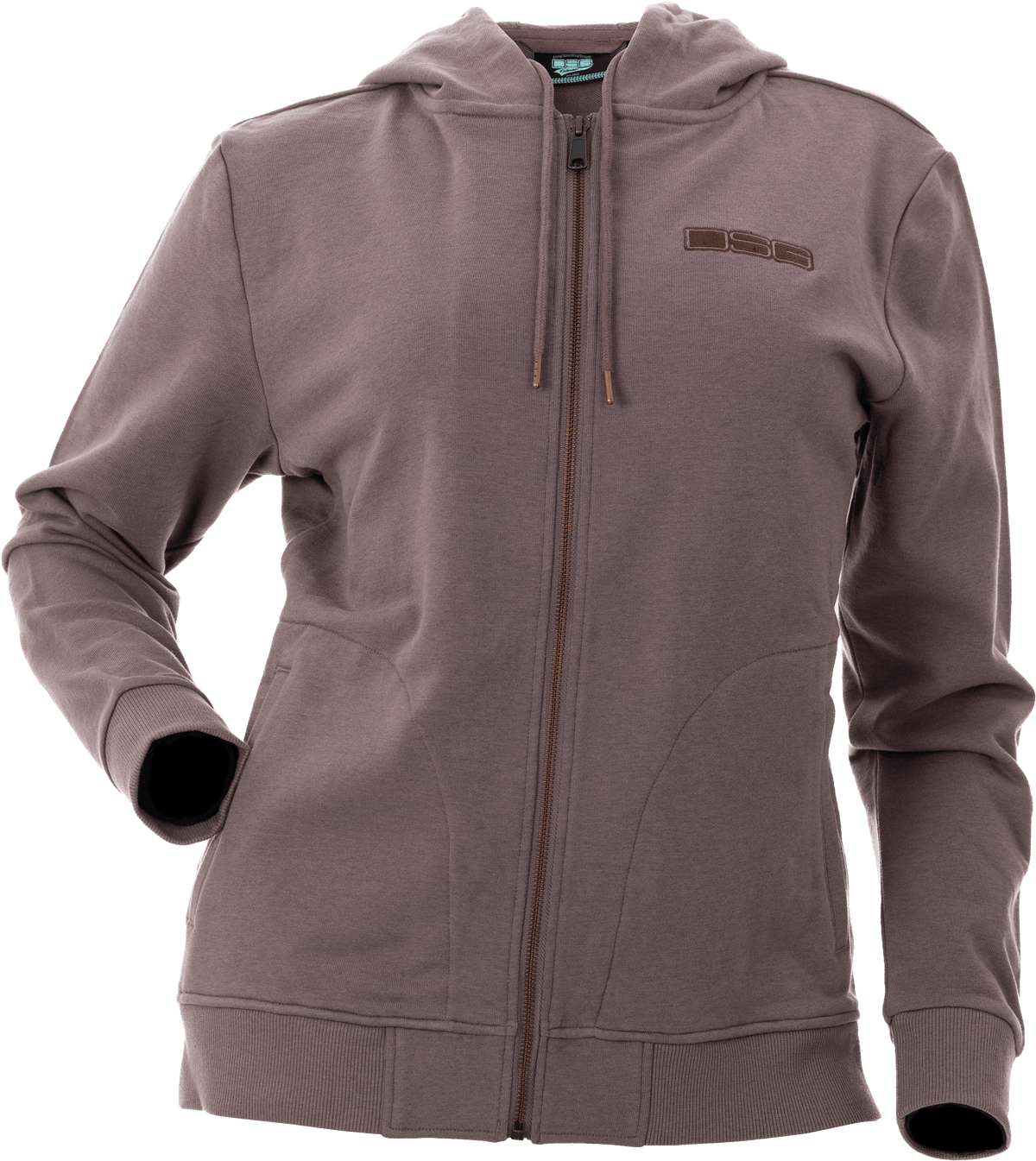 Neve Zip Up Hoodie Smoky Mauve 2x