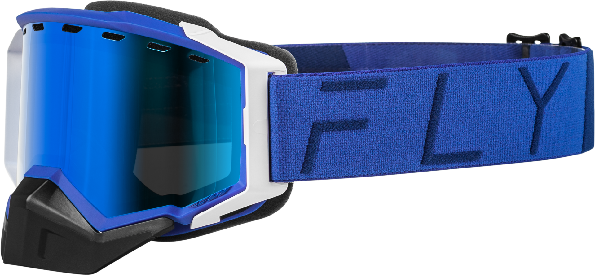 Zone Pro Snow Goggle Blue W/ Blue Mir/Plrzd Smoke Lens