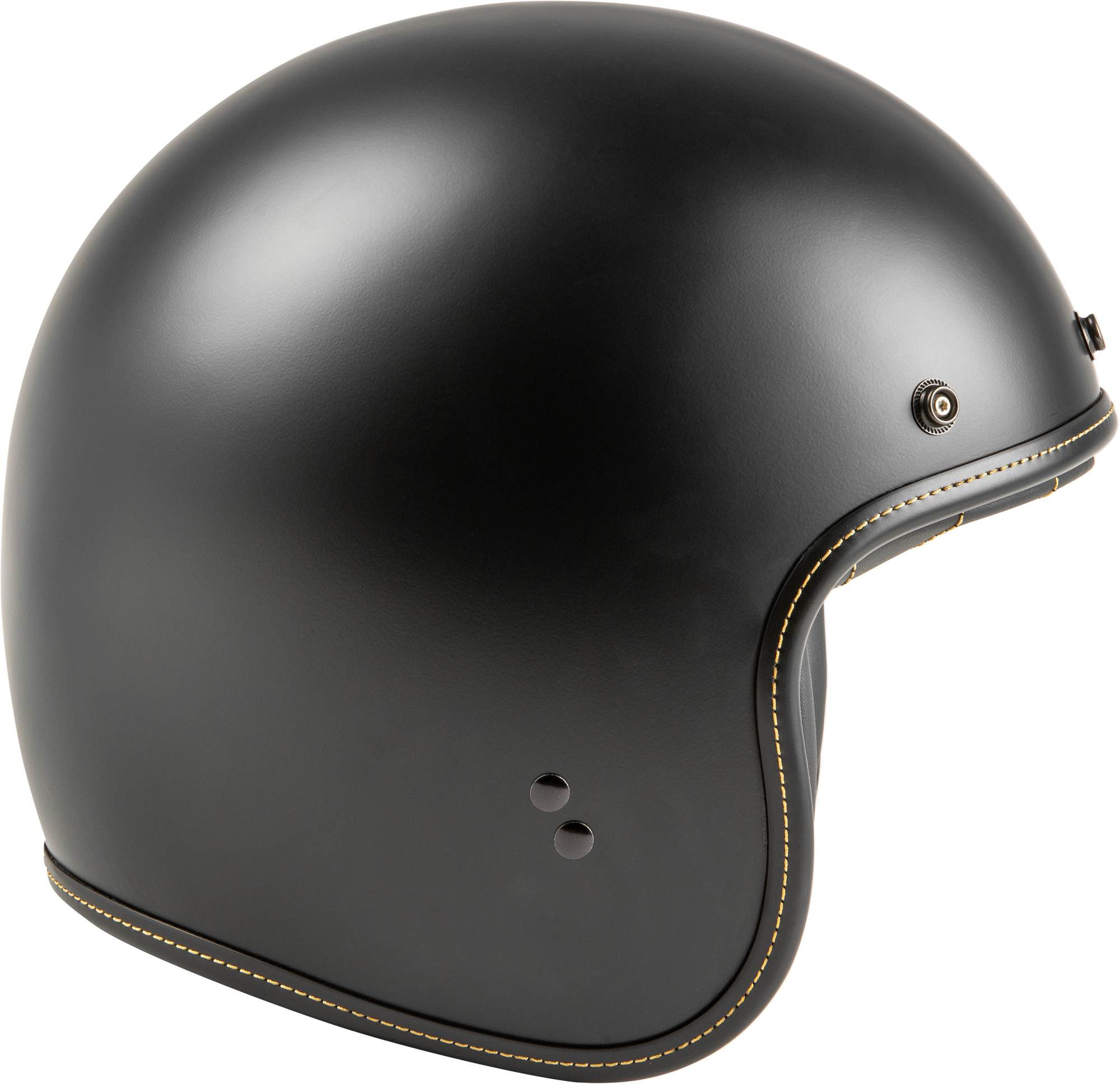 .38 Retro Helmet Matte Black Lg