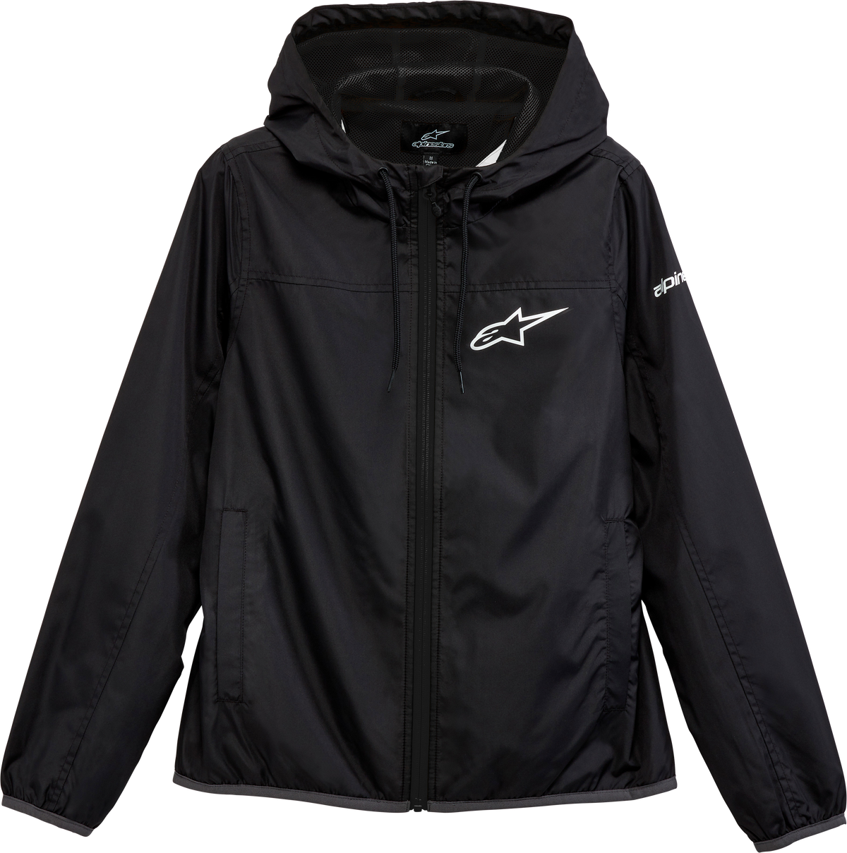 Womens Treq Windbreaker Black Md