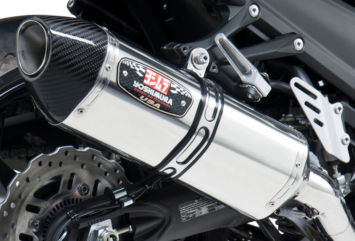 Exhaust Race R 77 Slip On Ss Ss Cf Dual