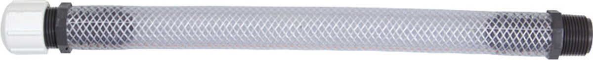 Filler Hose W/Screw Cap Reinforced 12&quot;