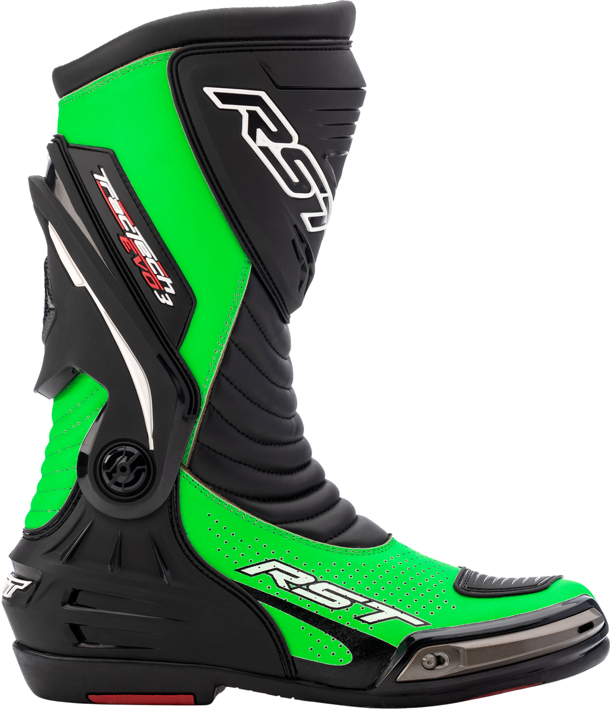 Tractech Evo Iii Sport Ce Boot Neon Green / Black  Sz 7
