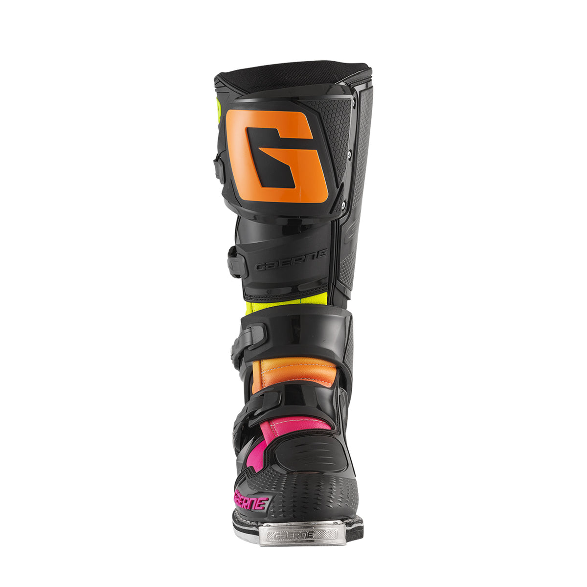 Sg12 Le Boots Black/Orange/Pink Sz 08