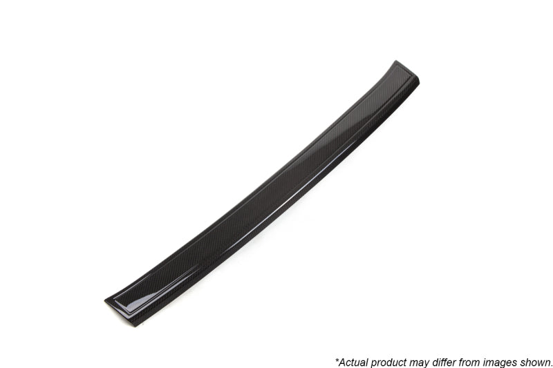 Revel GT Dry Carbon Rear Bumper Applique 17-18 Honda Civic Type-R &amp; Hatchback - 1 Piece