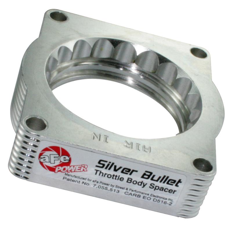 aFe Silver Bullet Throttle Body Spacer N62 Only BMW (E53) 04-09 5series (E60) 04-09 6series (E63/64)