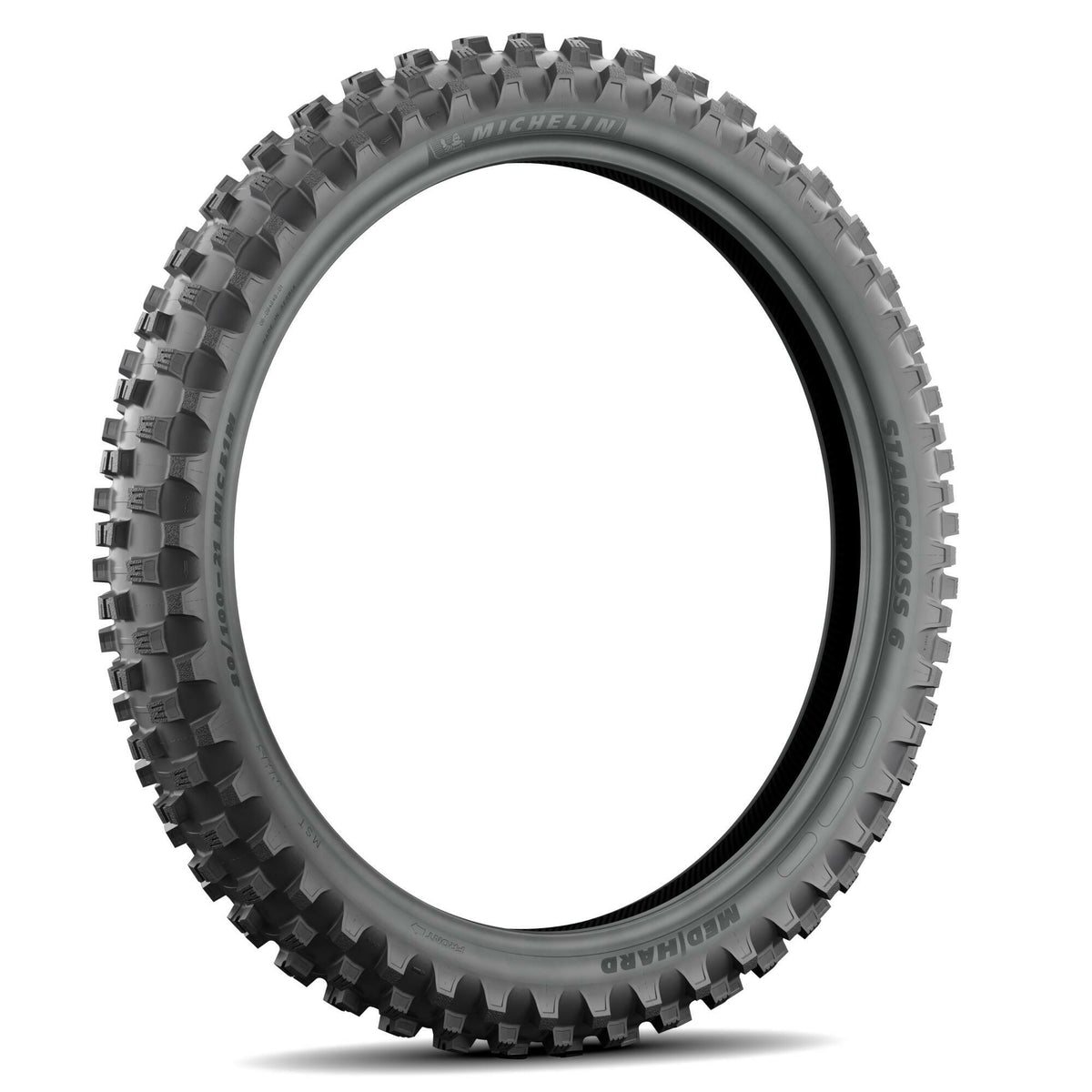 Tire Starcross 6 Med Hard Fr 80/100 21 51m Bias Tt