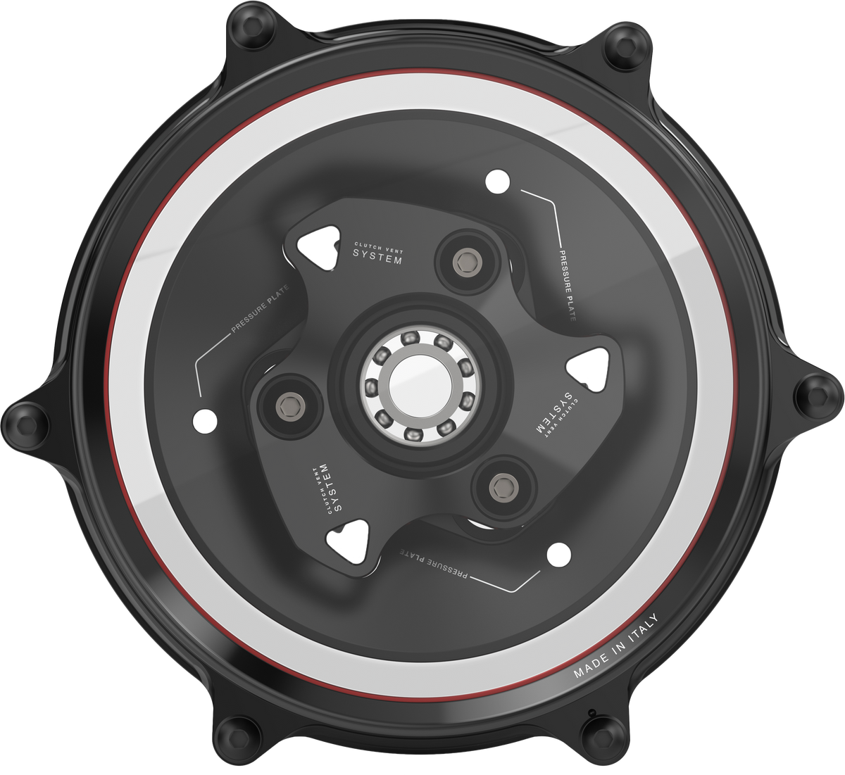 Clutch Cover Black Duc V2