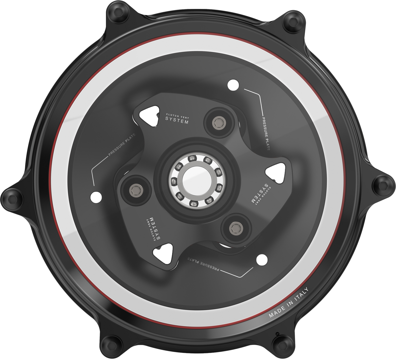 Clutch Cover Black Duc V2
