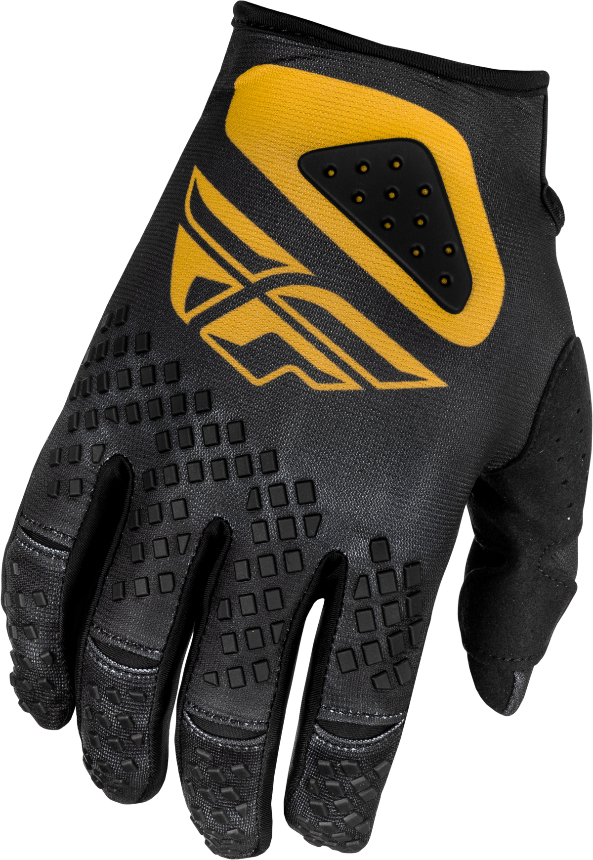 Youth Kinetic Center Gloves Black/Gold Yl