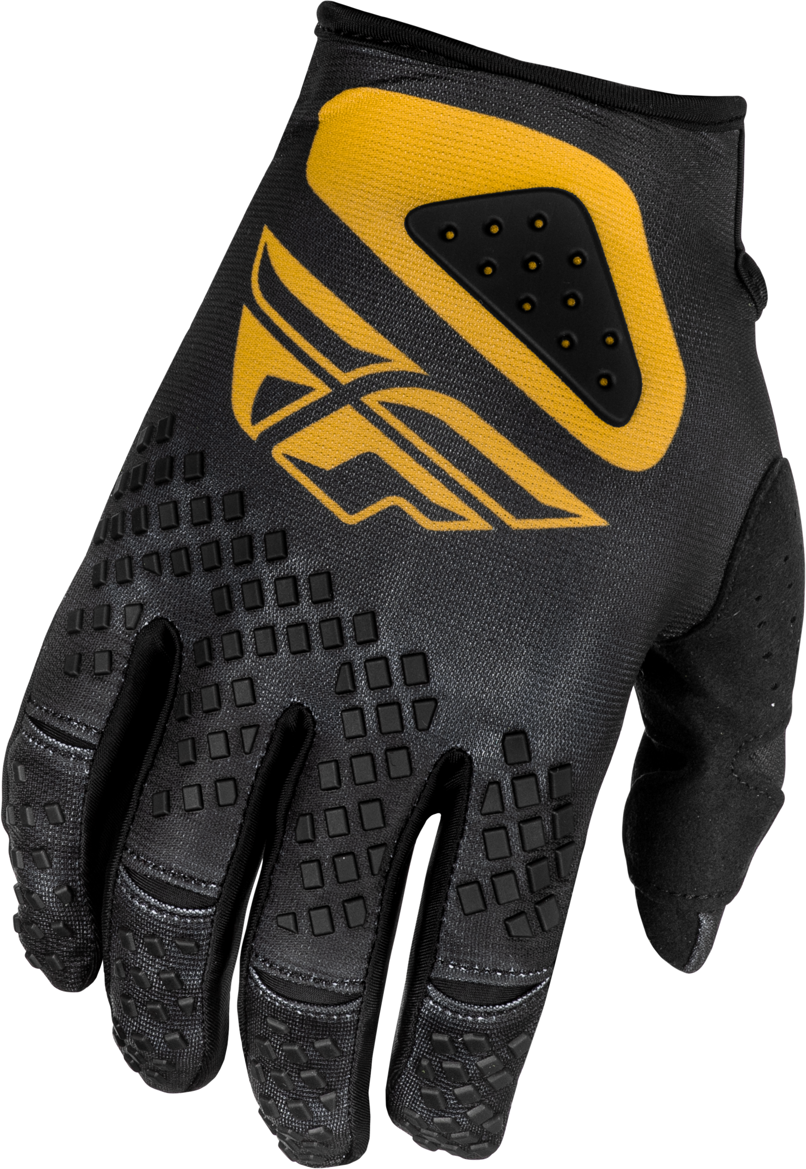 Kinetic Center Gloves Black/Gold Md