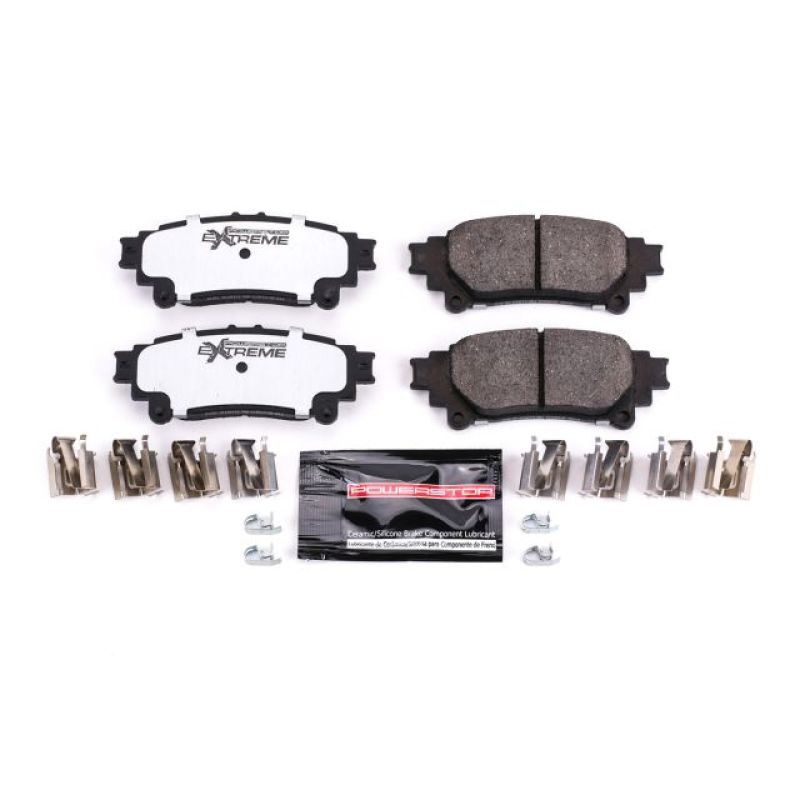 Power Stop 10-15 Lexus RX350 Rear Z36 Truck &amp; Tow Brake Pads w/Hardware