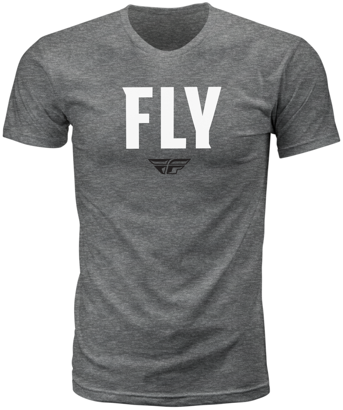 Fly Wfh Tee Dark Grey Heather Sm