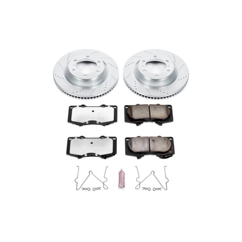 Power Stop 10-19 Lexus GX460 Front Z36 Truck &amp; Tow Brake Kit