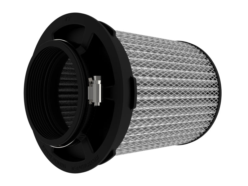 aFe MagnumFLOW Pro DRY S Universal Air Filter 4in F x 6.5n B x 6.5in T (Inv) x 8in H
