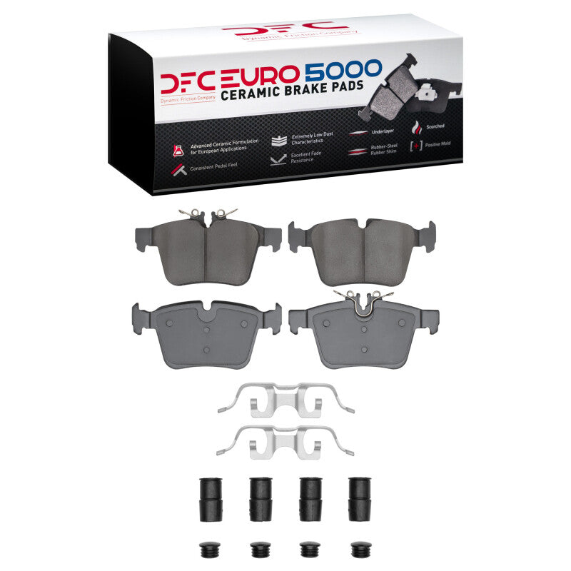 DFC 15-23 Mercedes-Benz C300 Coupe &amp; Convertible Rear Euro 5000 Ceramic Brake Pads and Hardware Kit