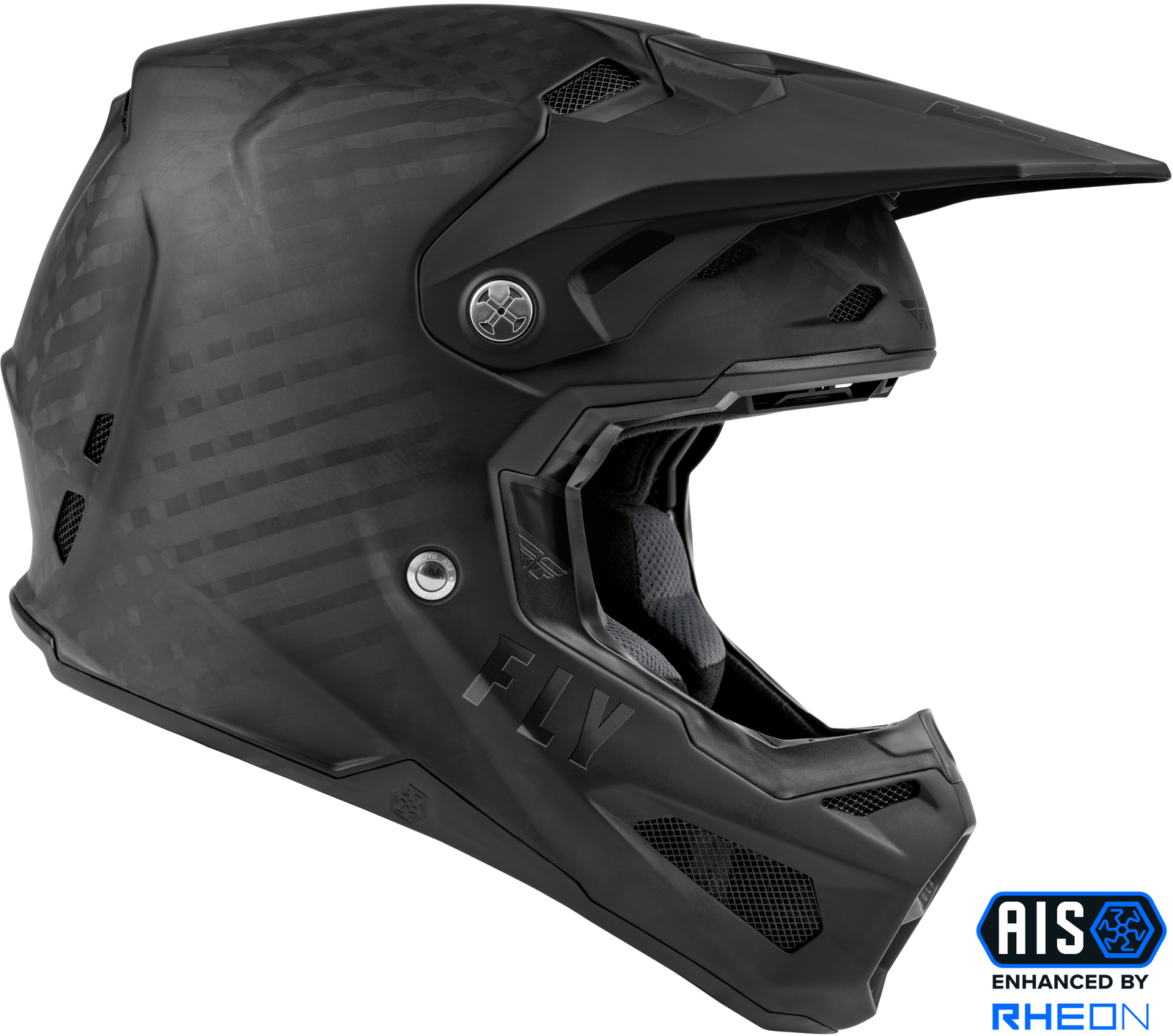 Youth Formula Carbon Solid Helmet Matte Black Carbon Yl