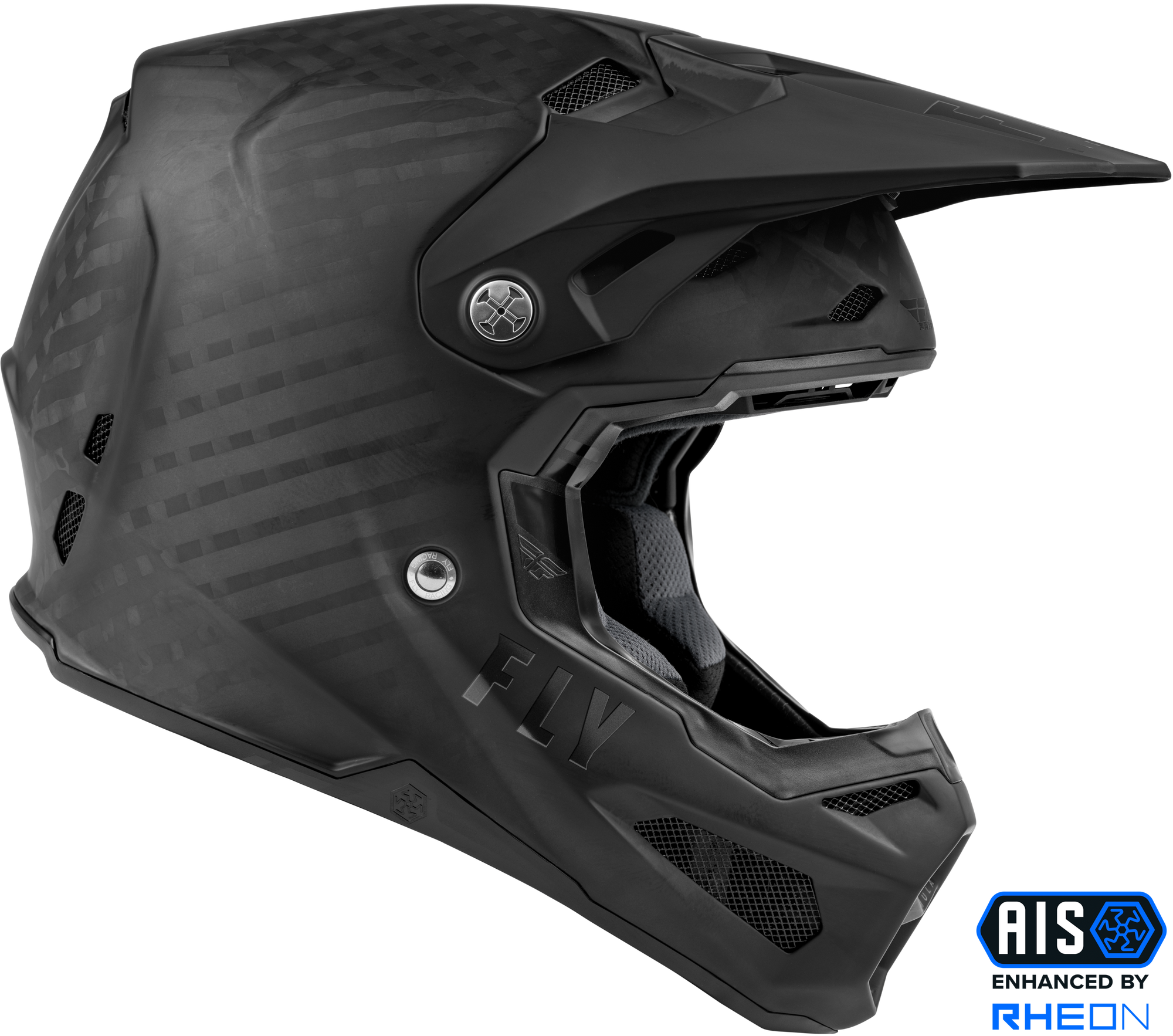 Youth Formula Carbon Solid Helmet Matte Black Carbon Yl