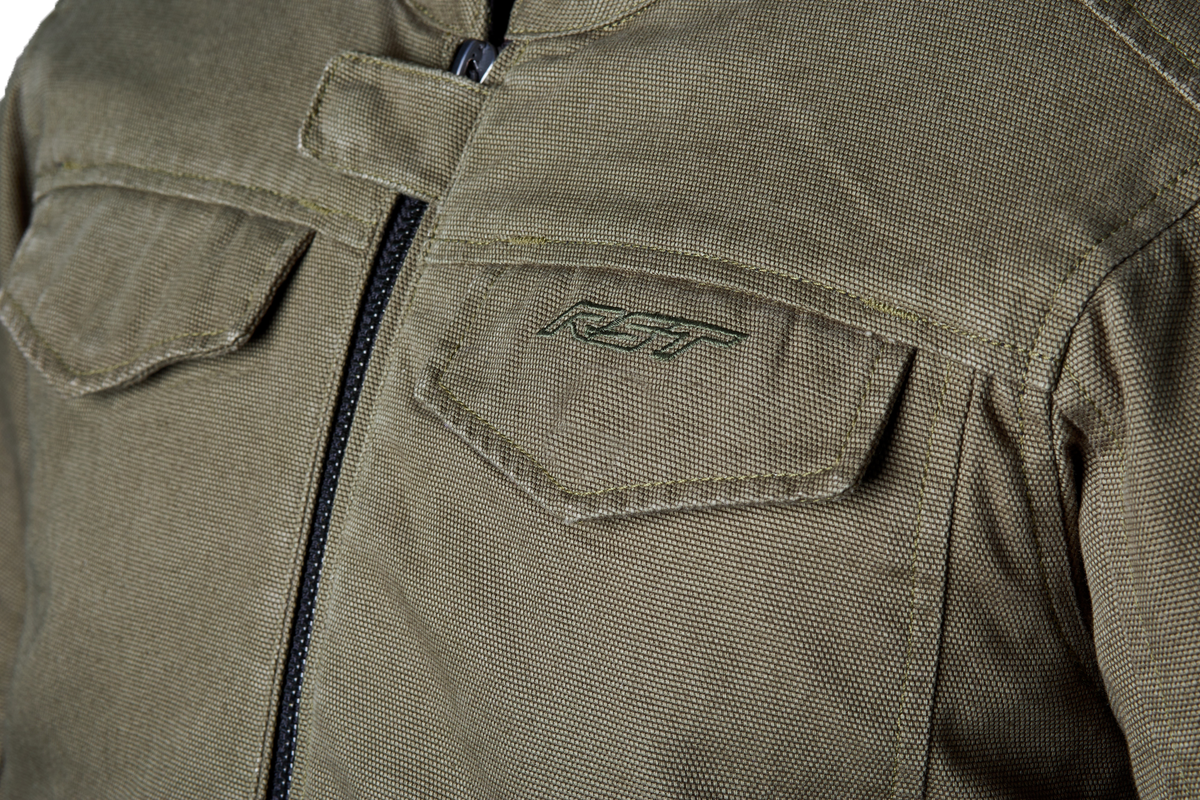 Iom Tt Crosby 2 Ce Jacket Olive Textile Sm