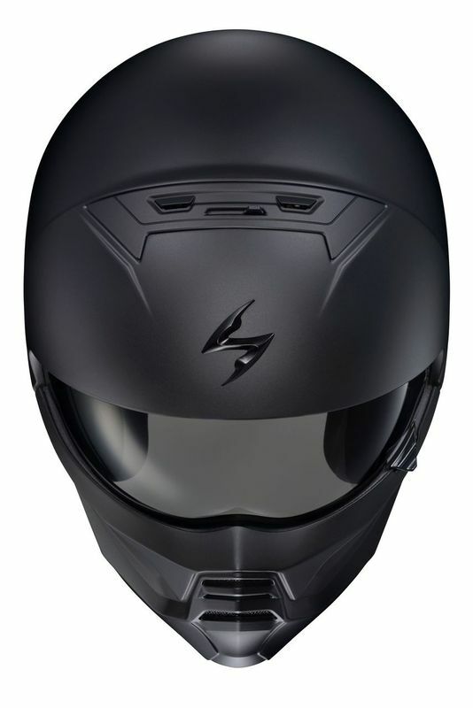 Covert 2 Open Face Helmet Matte Black 2x