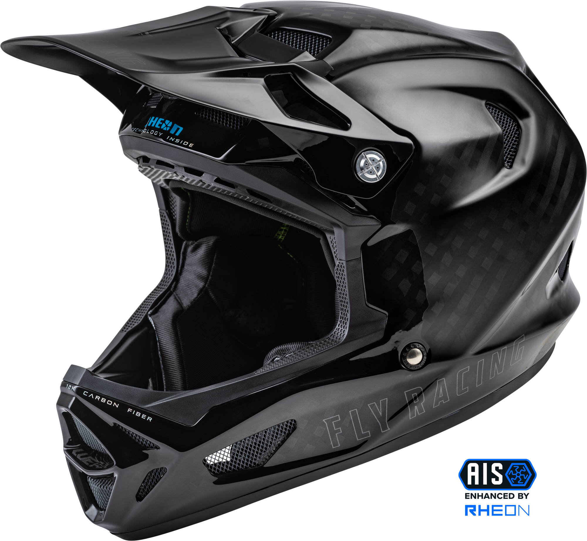 Werx R Carbon Helmet Black Carbon Lg