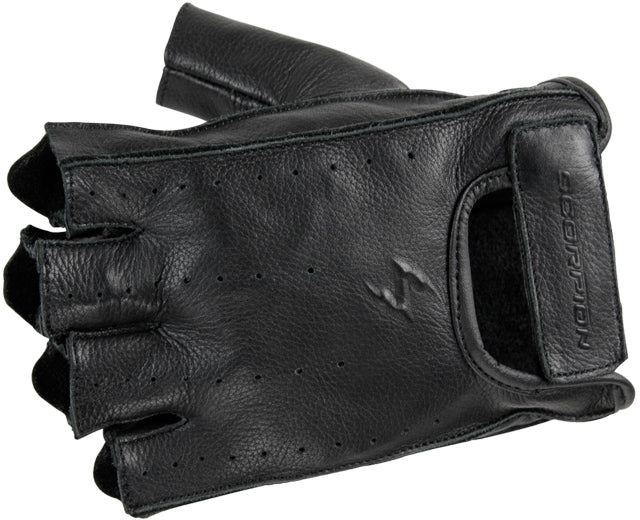 Half Cut Gloves Black Md