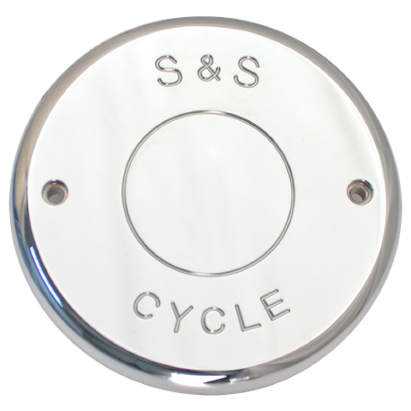 S&amp;S Cycle 14-16 Indian Touring Models Nostalgic Chrome Billet Cover For S&amp;S Air Cleaners