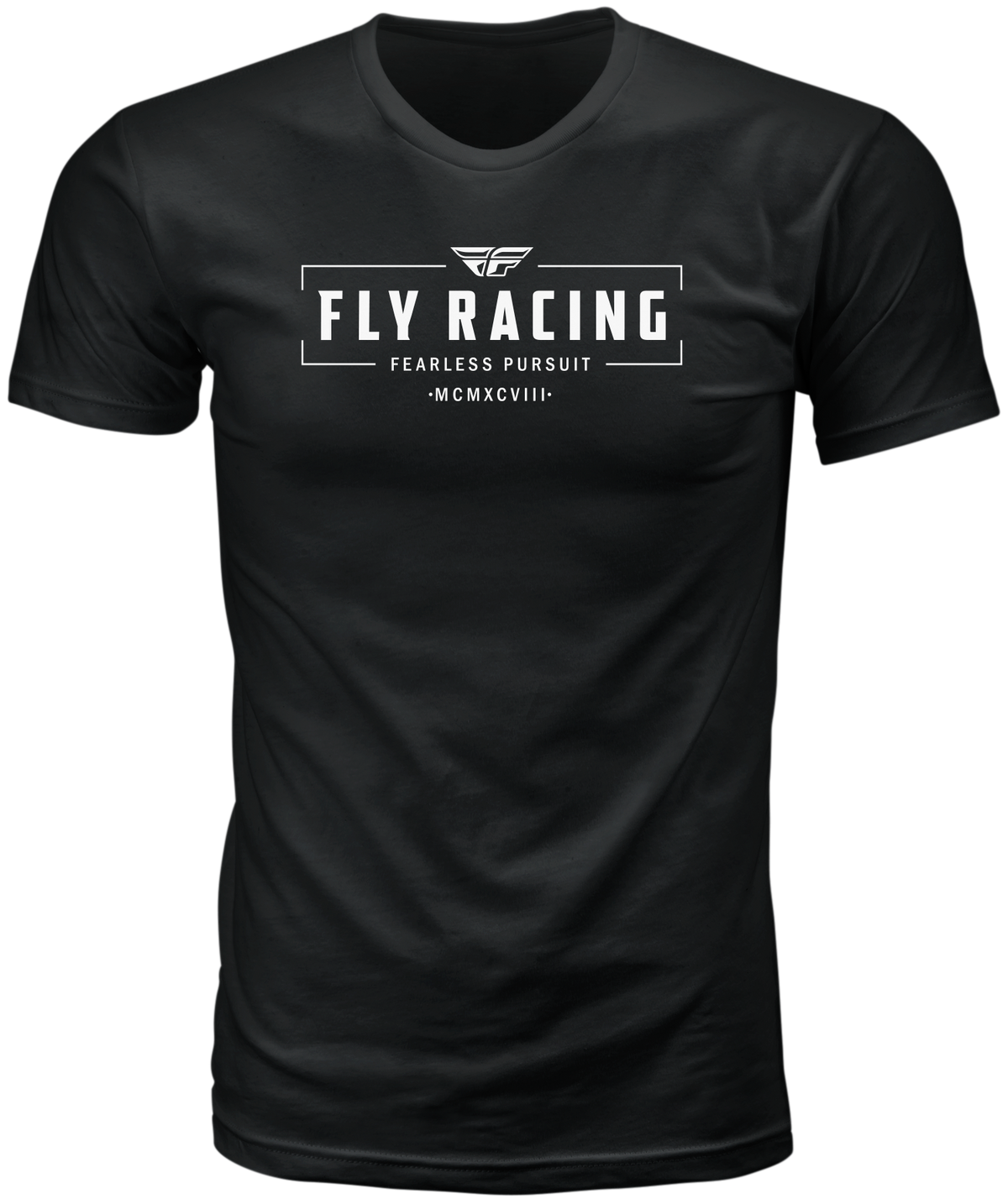 Fly Motto Tee Black Md