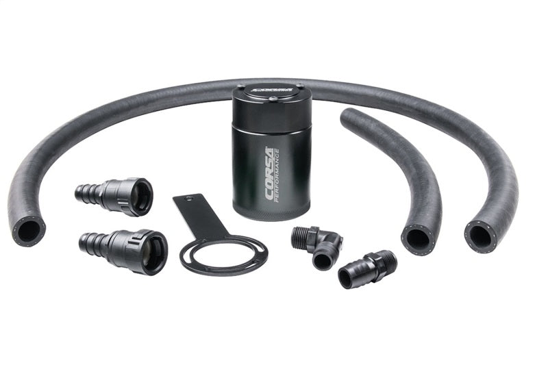 Corsa 2018-2025 Jeep Wrangler JL &amp; JLU / Gladiator JT (3.6L) Oil Catch Can
