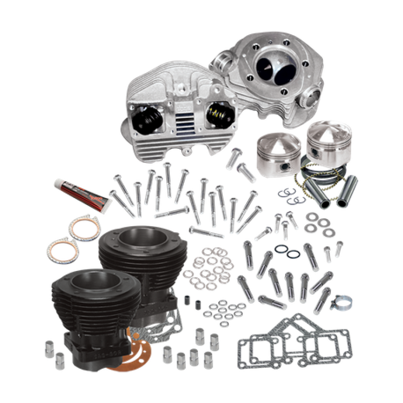 S&amp;S Cycle 36-78 BT 3-7/16in Piston Set - Standard