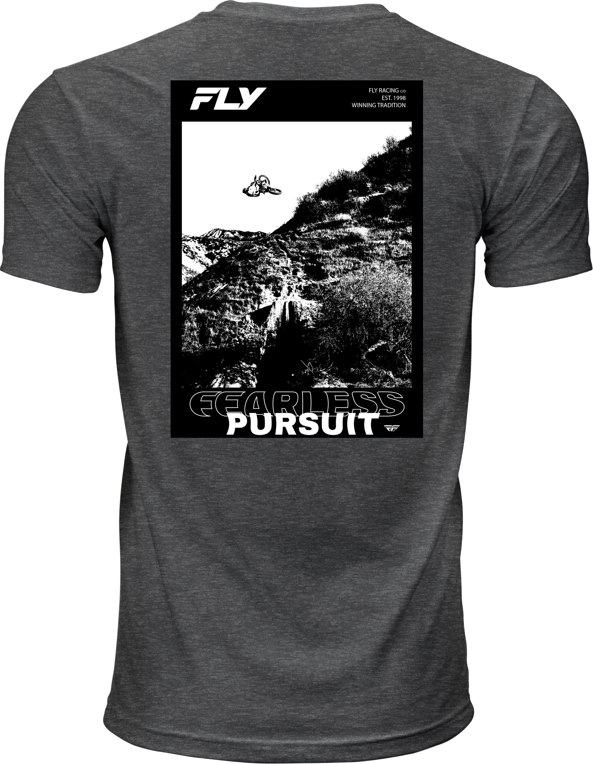 Fly Freeride Tee Grey 2x