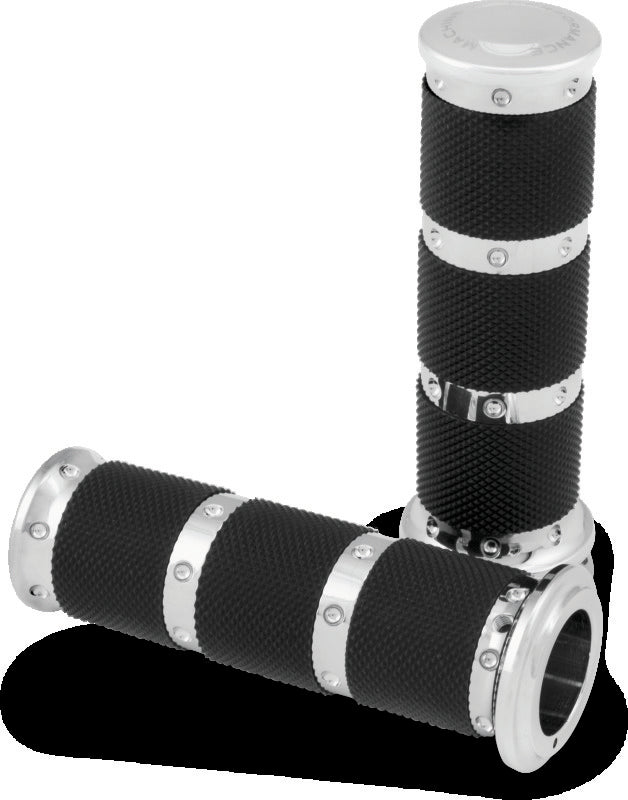 Performance Machine Handle Grip Set XLS - Chrome