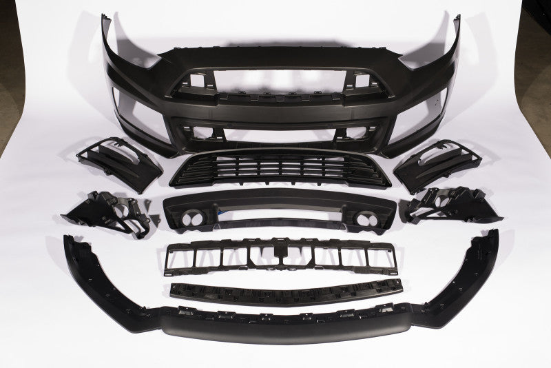 Roush 2015-2017 Ford Mustang Complete Unpainted Front Fascia Kit (w/o Collision Detection &amp; ACC)