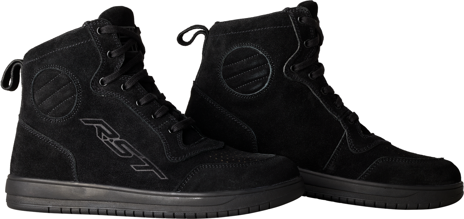 Hitop Moto Sneaker Ce Boot Black Suede  Sz 13